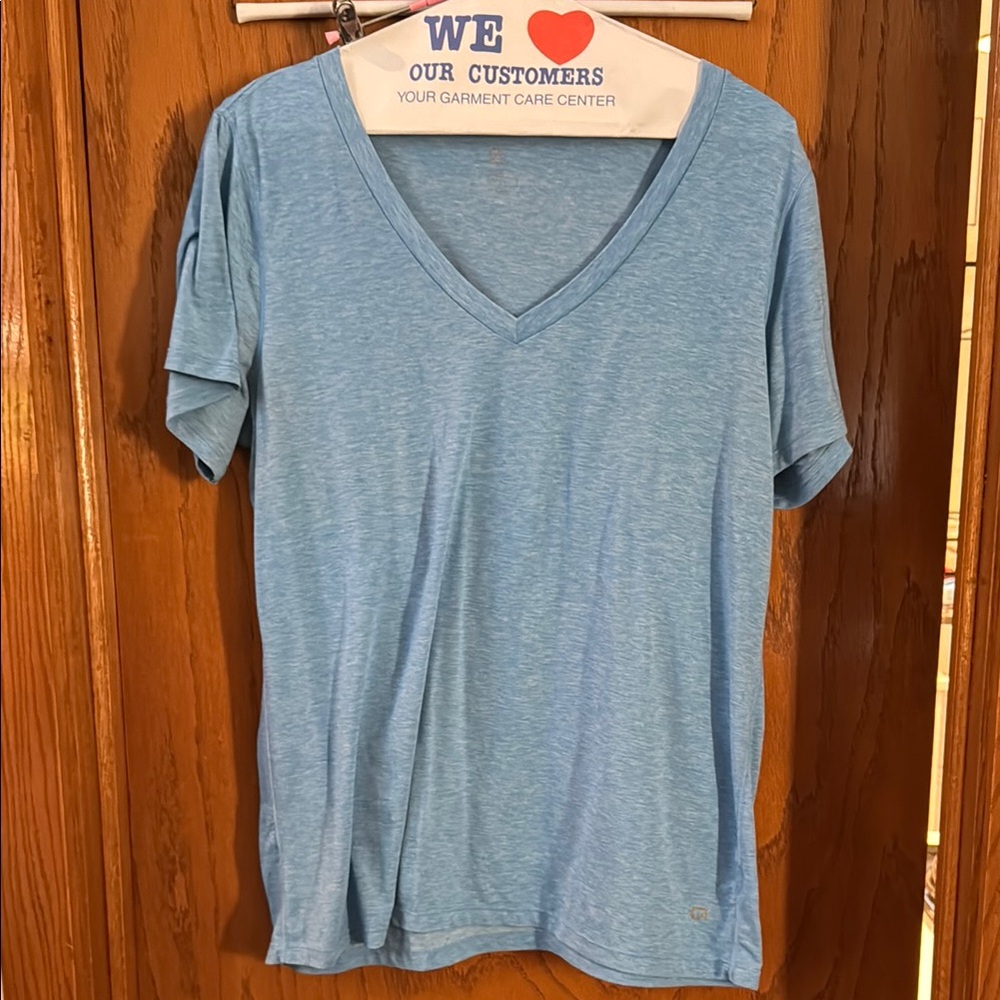 GAP Fitted Blue Short Sleeve T-Shirt